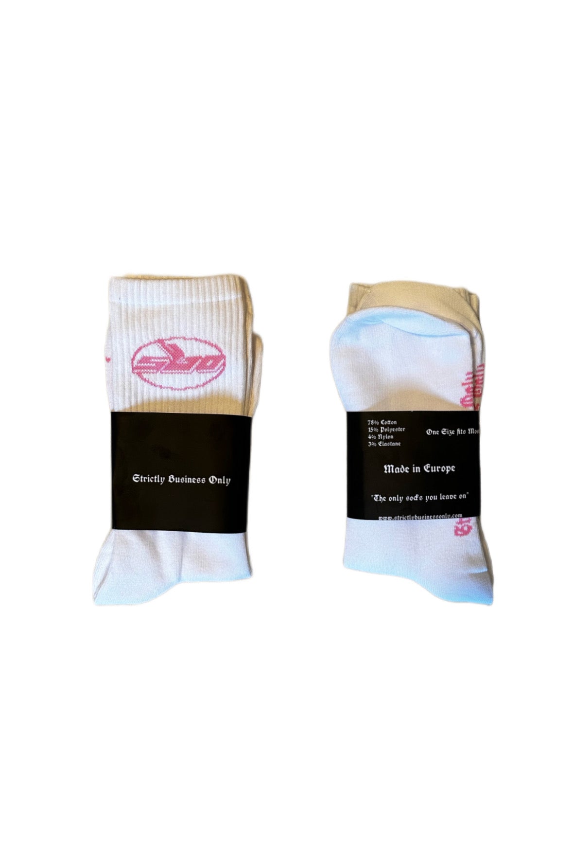 LOVE ME & F*CK YOU SOCKS PINK (2ER-PACK)