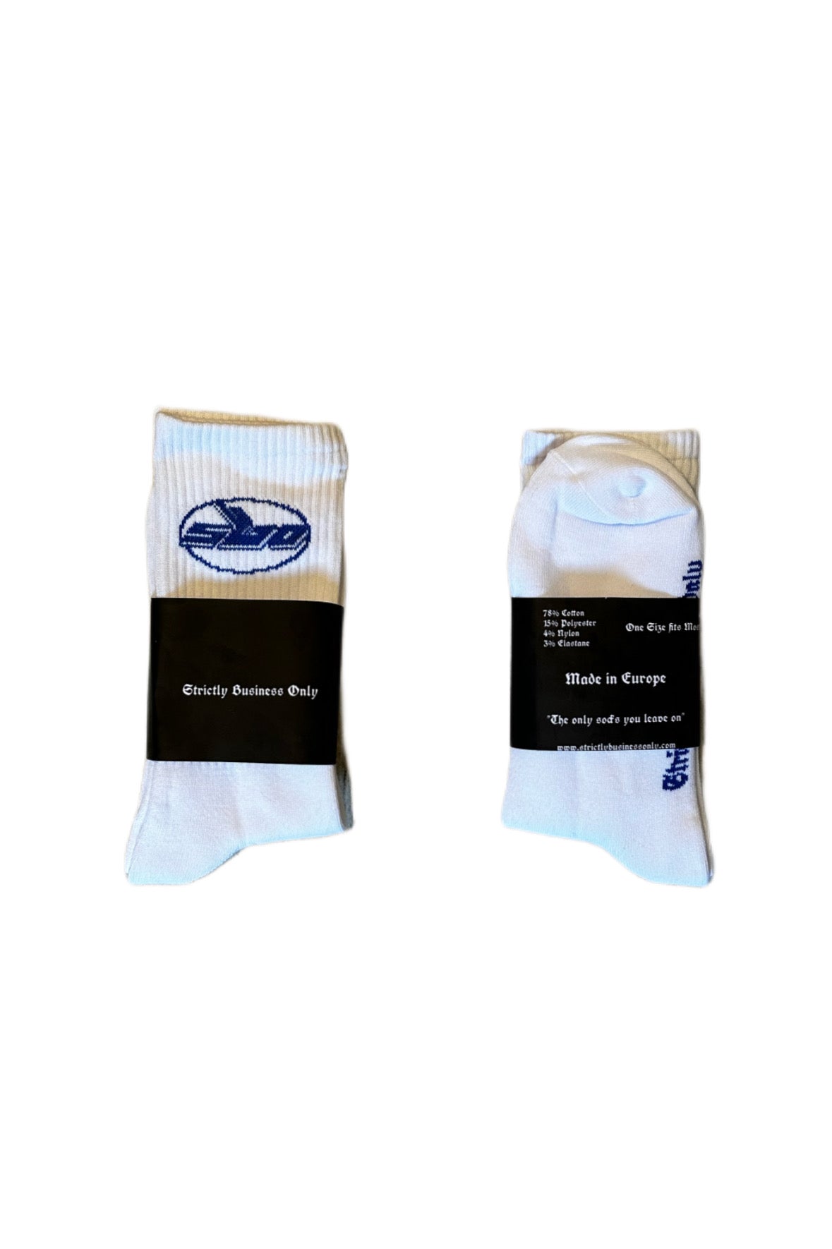 LOVE ME & F*CK YOU SOCKS BLUE(2ER-PACK)