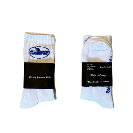 LOVE ME & F*CK YOU SOCKS BLUE(2ER-PACK)