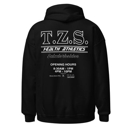 T.Z.S. OPENING HOURS HOODIE