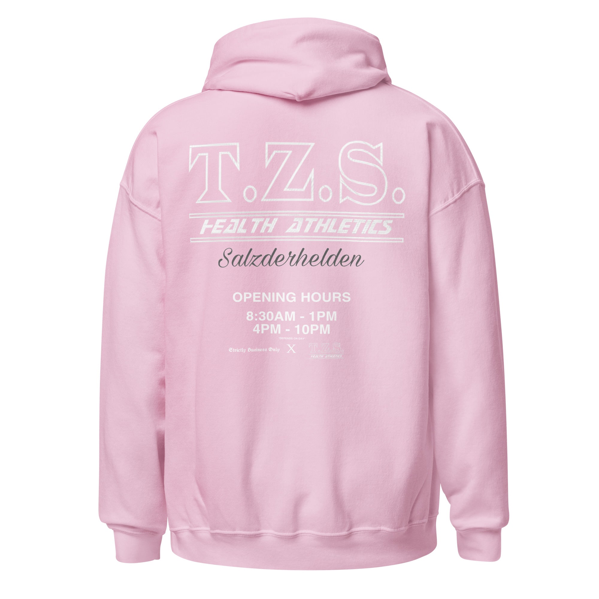 T.Z.S. OPENING HOURS HOODIE