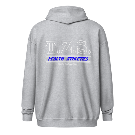 T.Z.S. ZIP HOODIE GREY