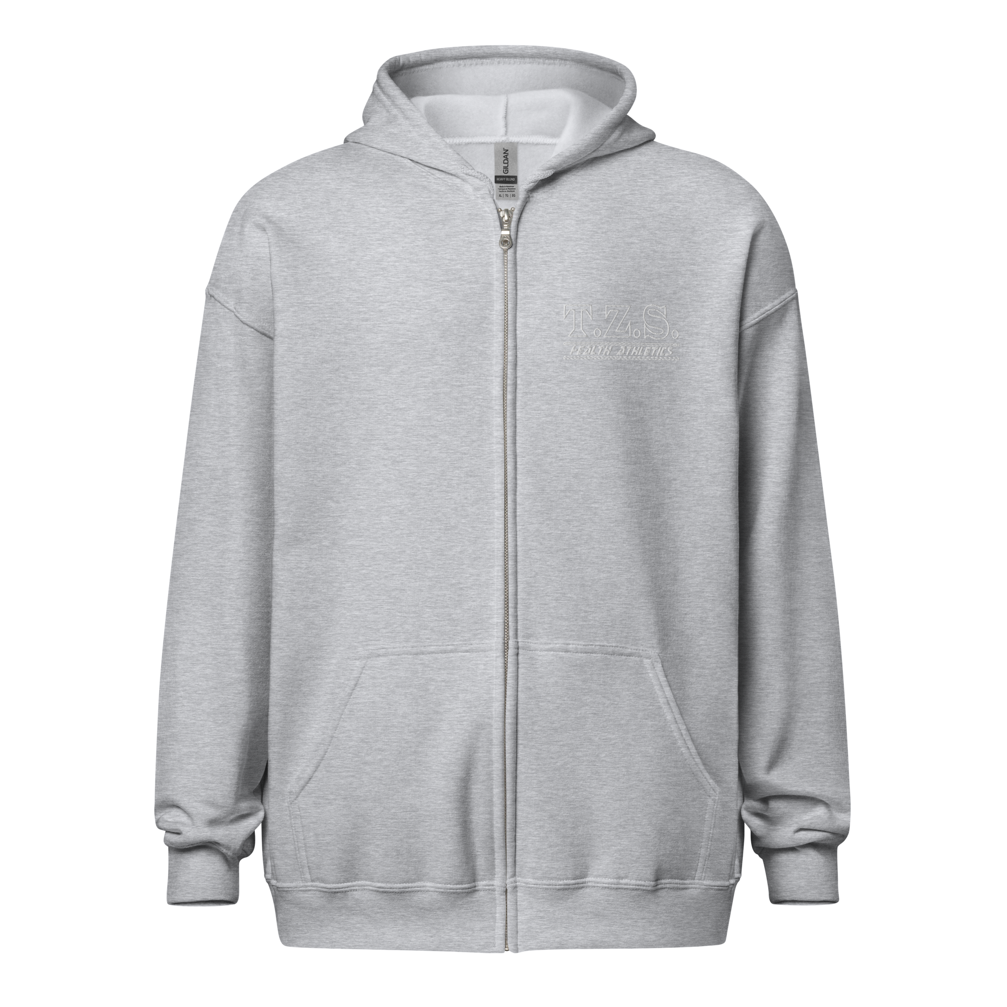 T.Z.S. OPENING HOURS ZIP HOODIE