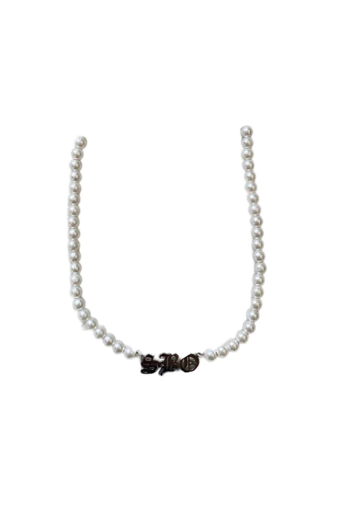 SBO LOGO PEARL NECKLACE